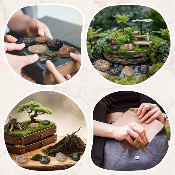 Religious Inspirational Stones 24pcs Christian Gifts for Men and Men of God - Picture 5 of 7